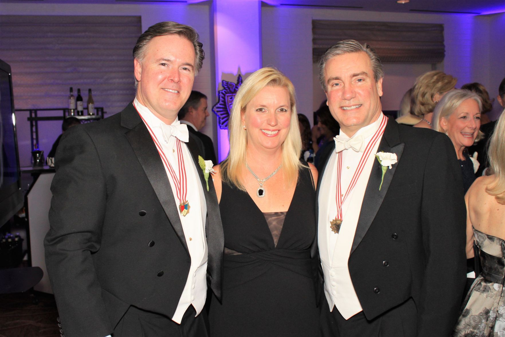 Wally and Becky Parham, Ed Griesedieck